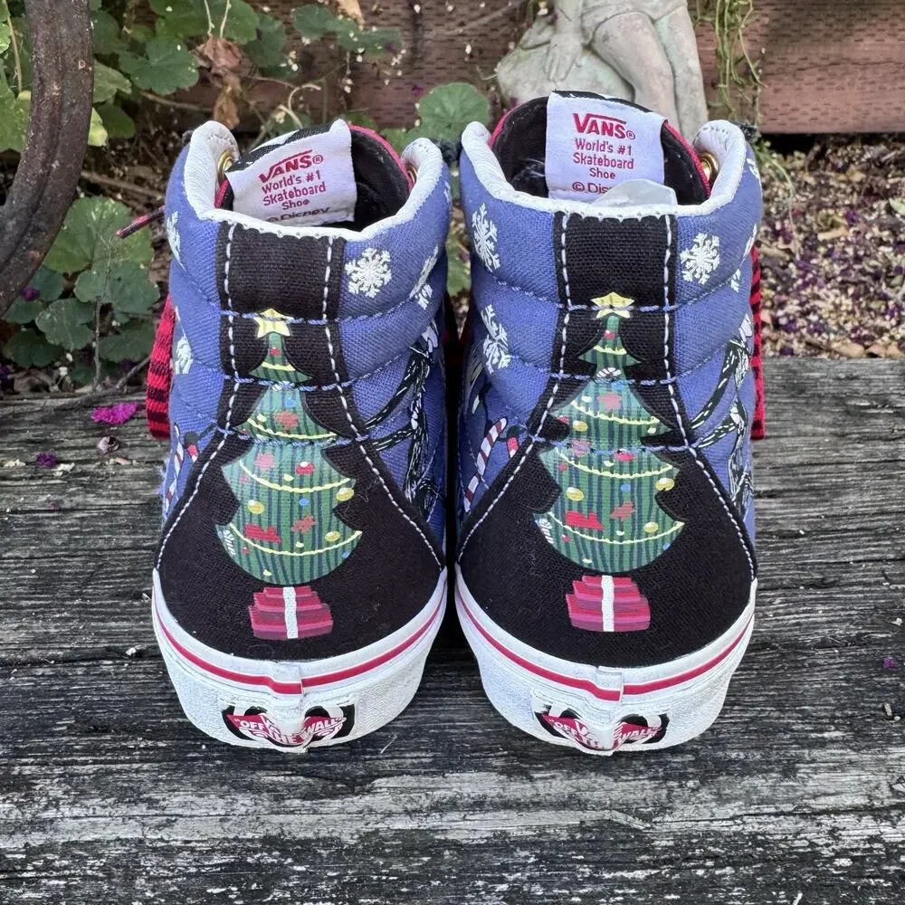 Vans x Disney The Nightmare Before Christmas Sk8-Hi High-Top Sneakers Women 6.5